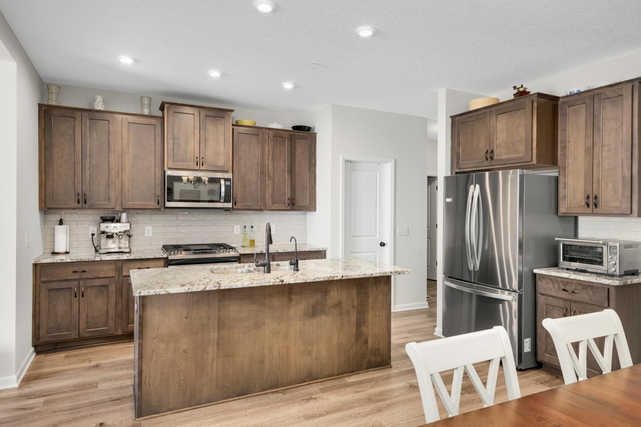 huge pantry right off the kitchen