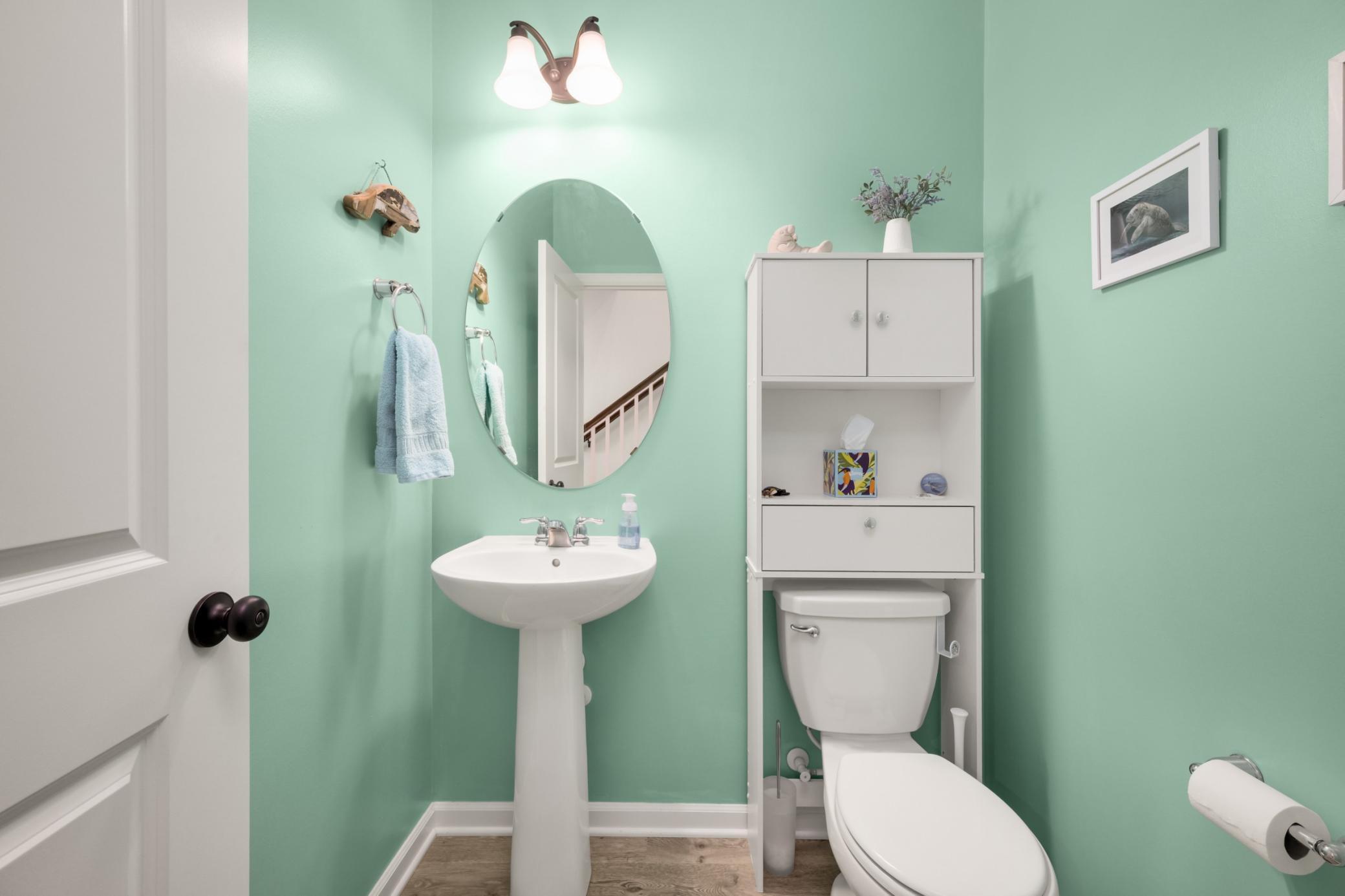 main floor powder bath