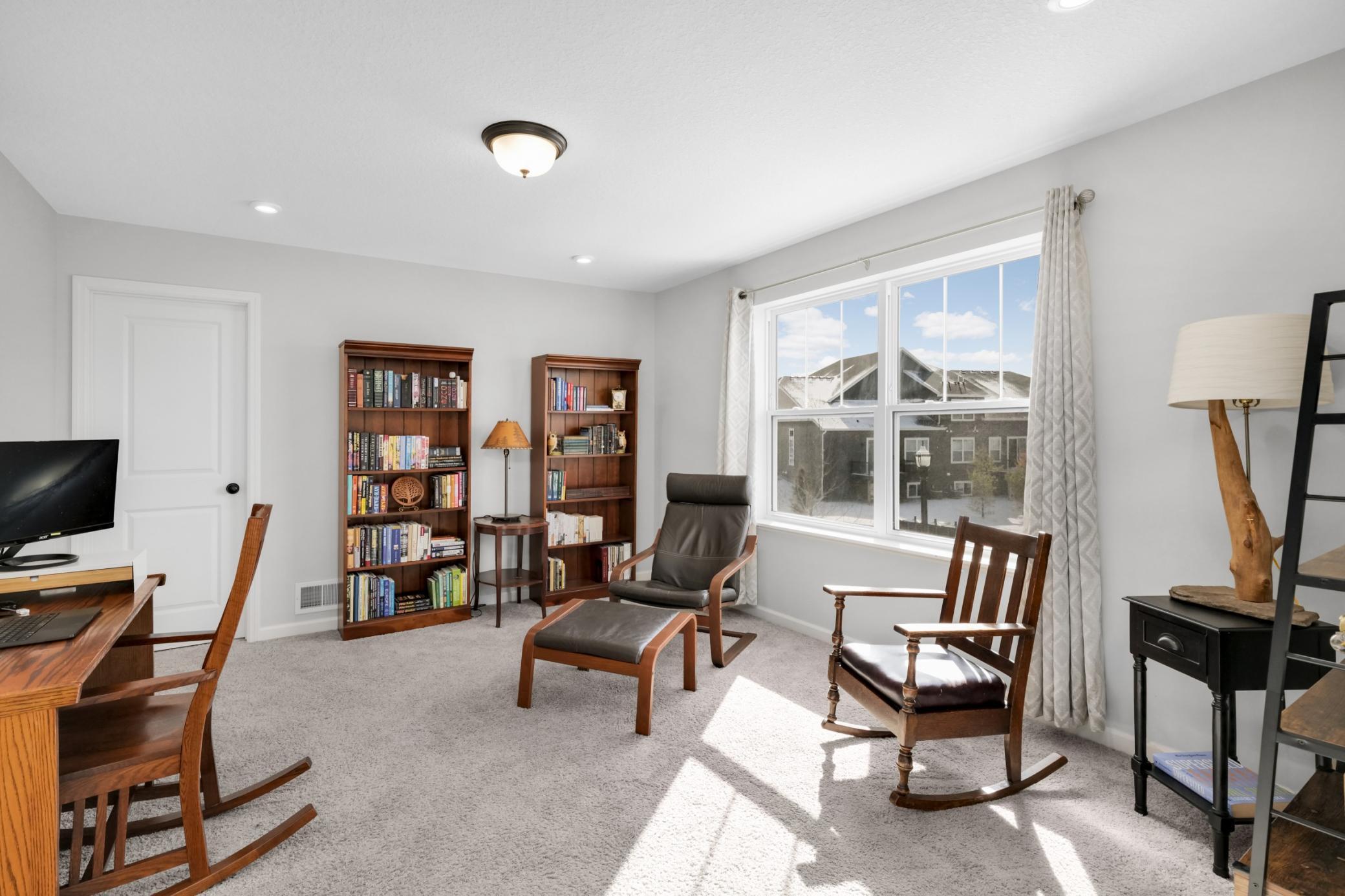 storage closet off of the loft area