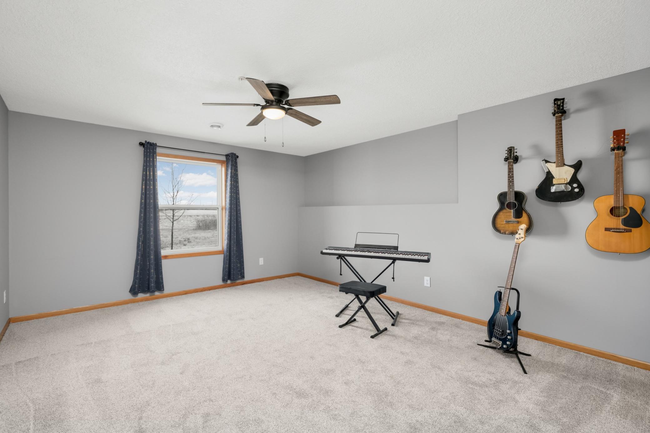 lower level 5th bedroom