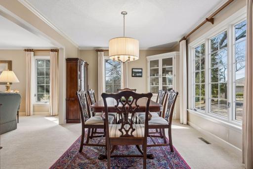 Anderson Windows offer beautiful views while dining!