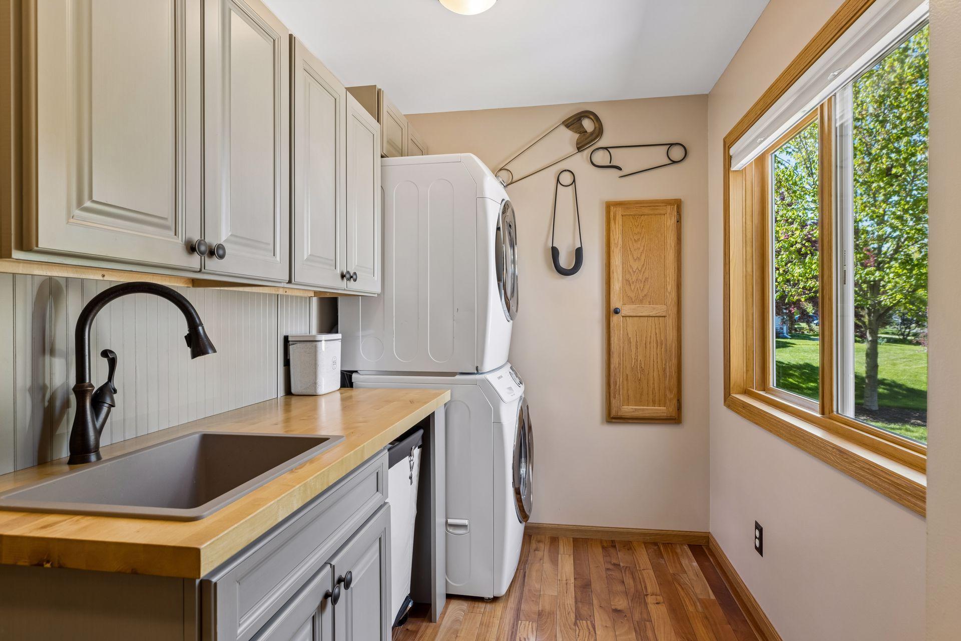 Main floor laundry