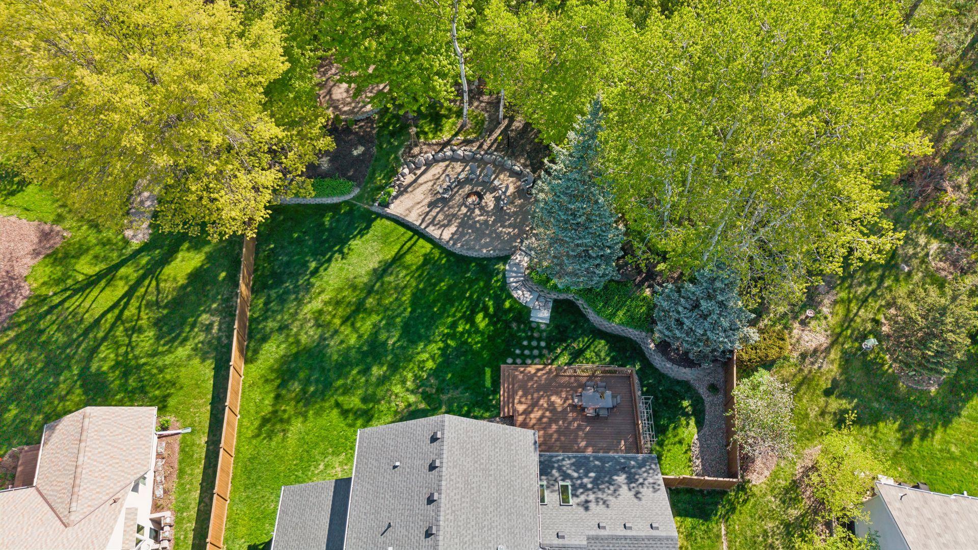 Spacious backyard with room to relax & entertain