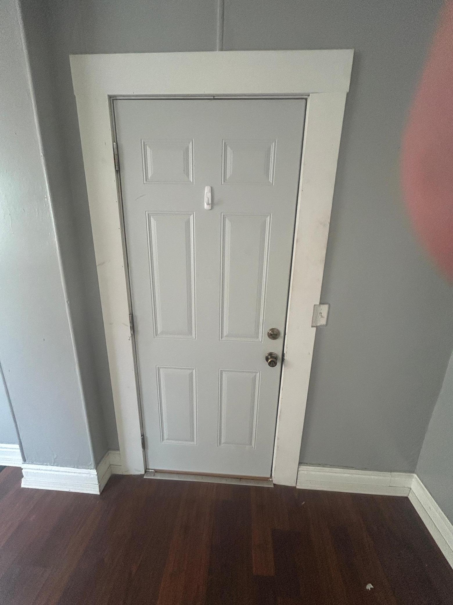 New front door