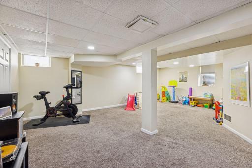 And space for additional play or exercise