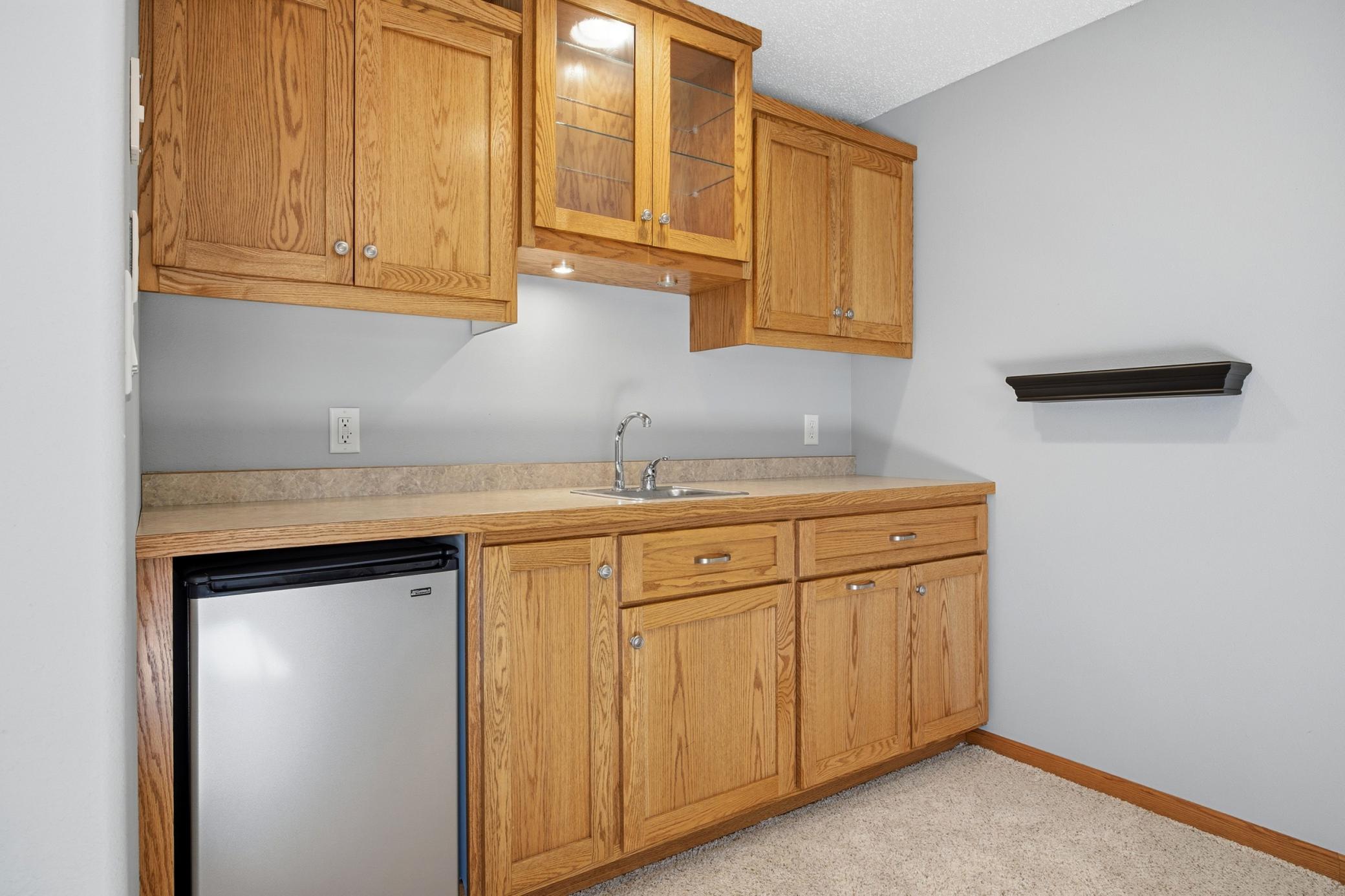 Wet Bar in Family Room