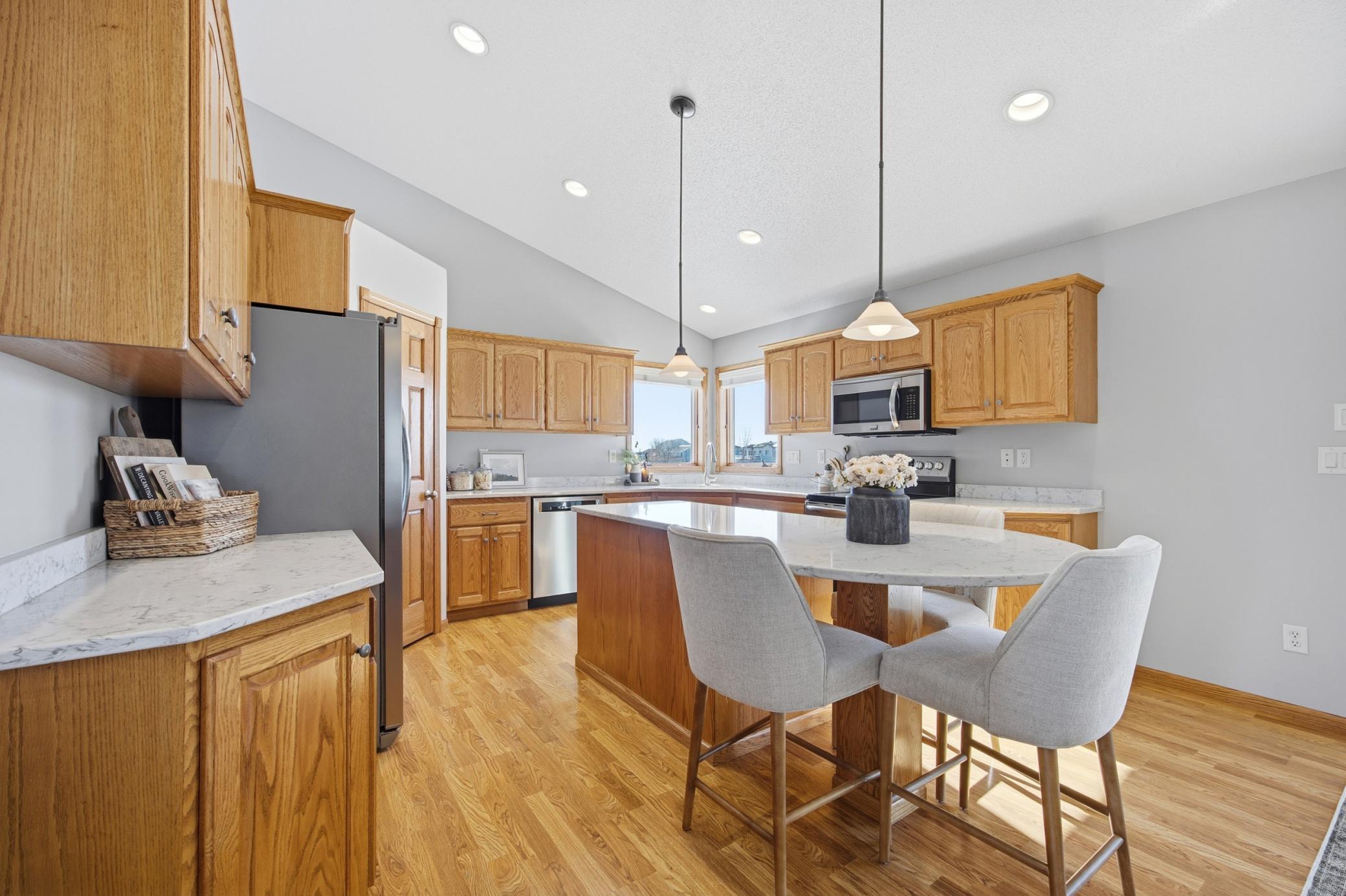 Extended Kitchen Island