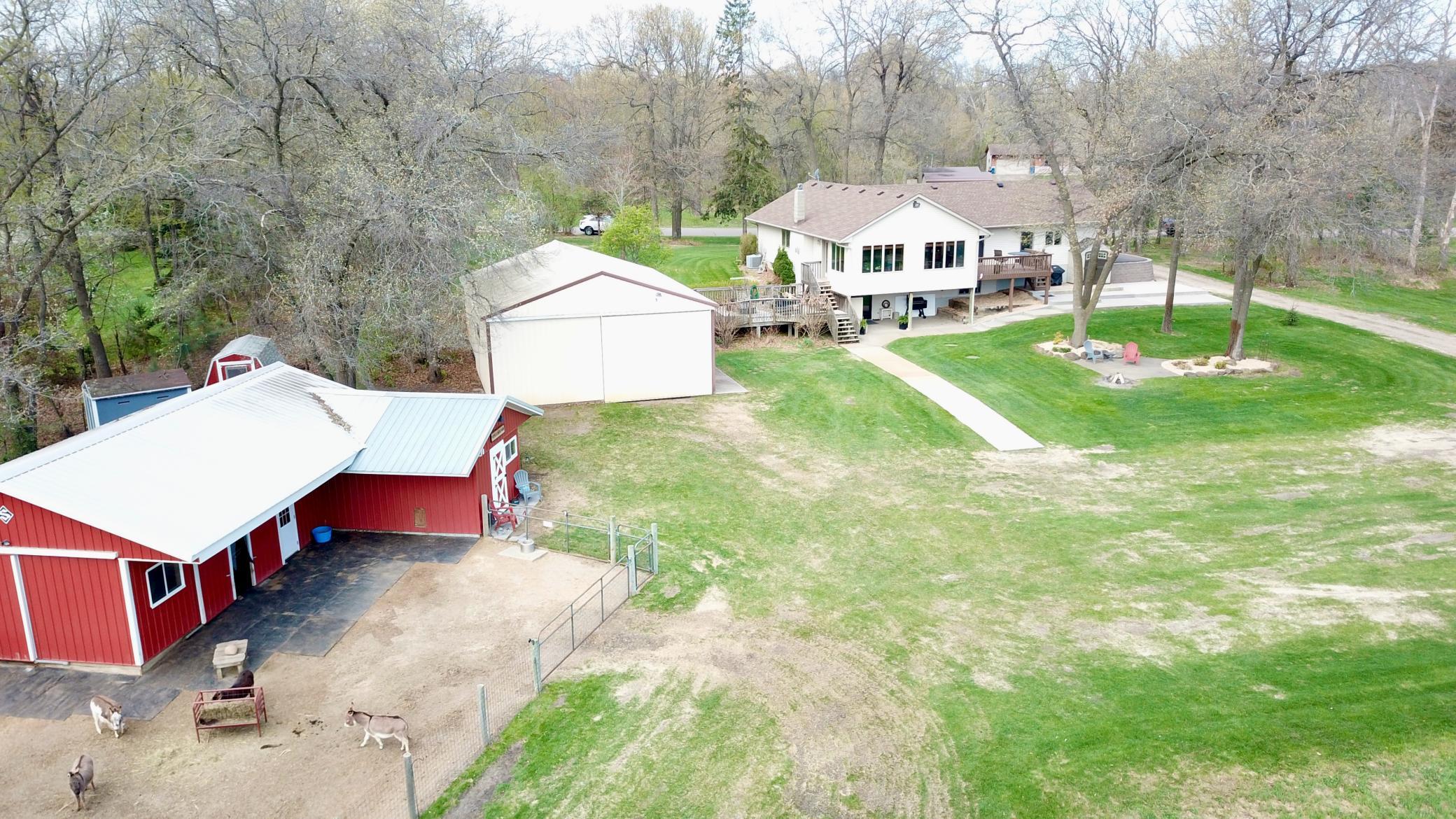 outbuildings and