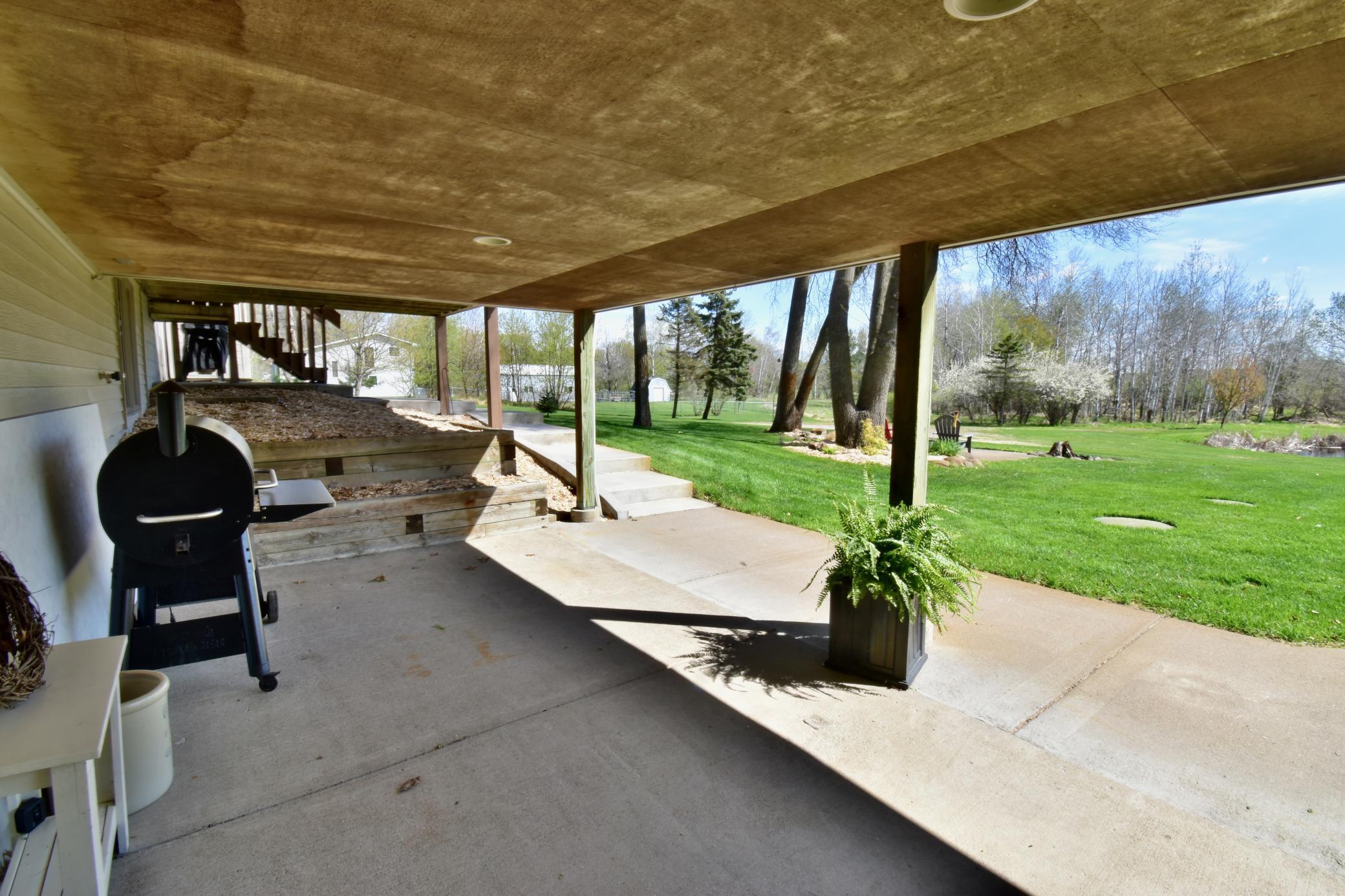 Walkout to the Back Patio - Entertainment space