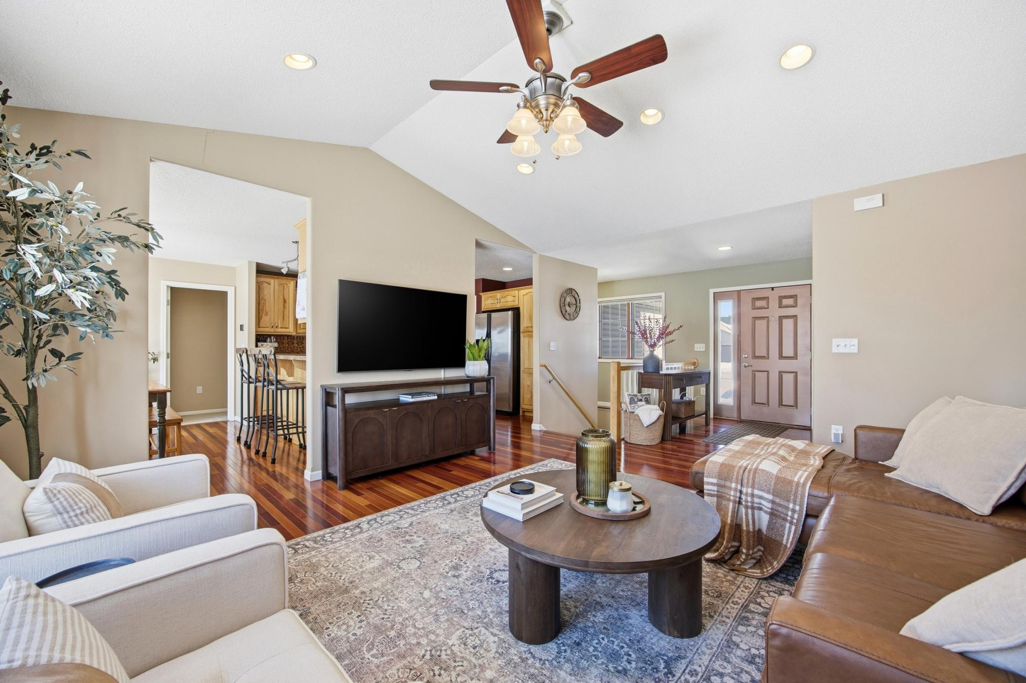 Hardwood Floors Main Floor Living Room