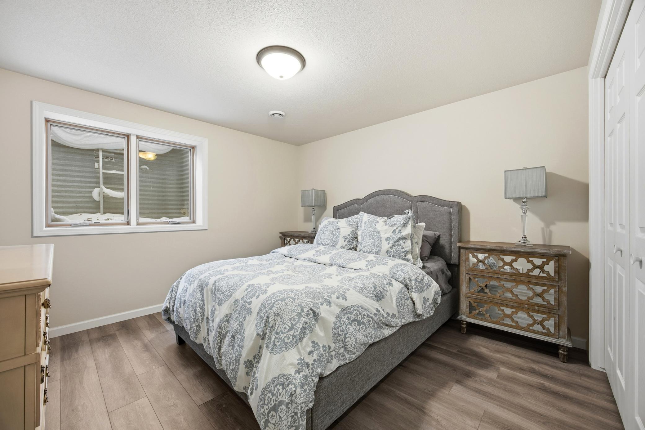 Bedroom 4 Lower Level w/ LVP Flooring