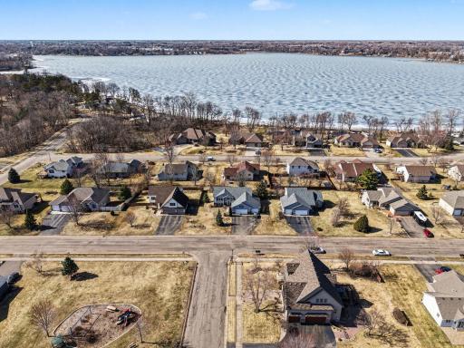 Another overhead view - looks toward South Lindstrom Lake.