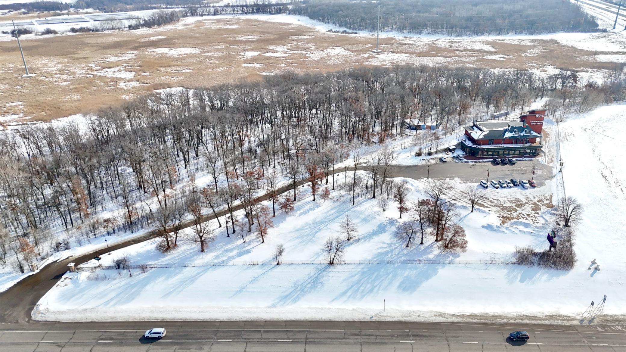 Entrance into beautiful setting