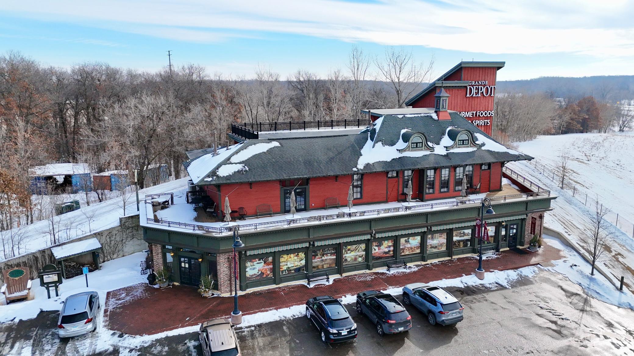 Wrap around off 2nd floor, beautiful patio
