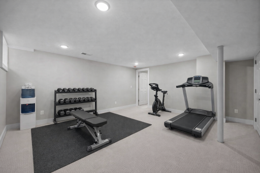 Exercise/Craft or Game Room Virtual Staging