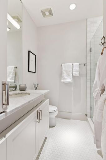 Renovated ensuite guest bath