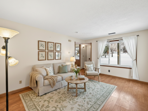 *virtually staged* Main Floor Living Space