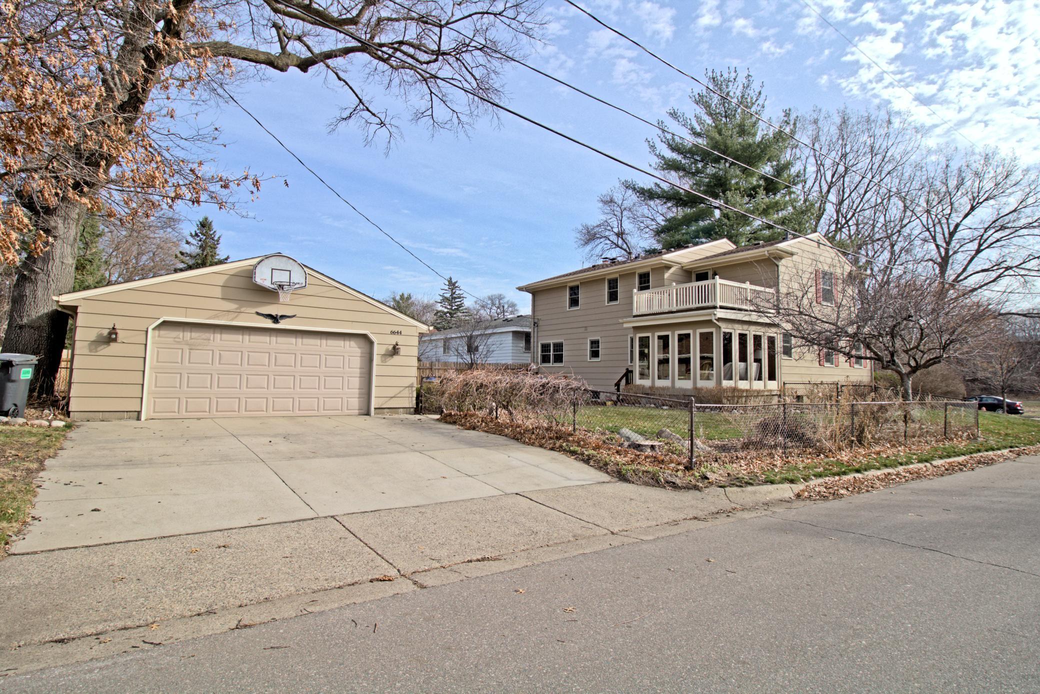 Notice the upper level deck shown later as the Primary bedroom Deck