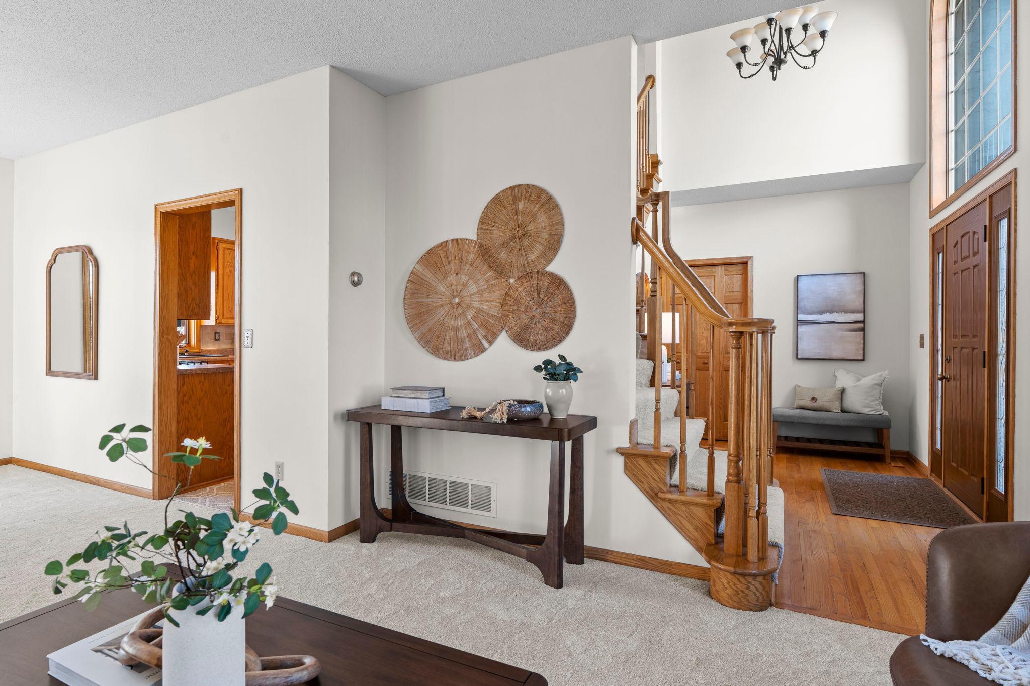 Let's go upstairs...