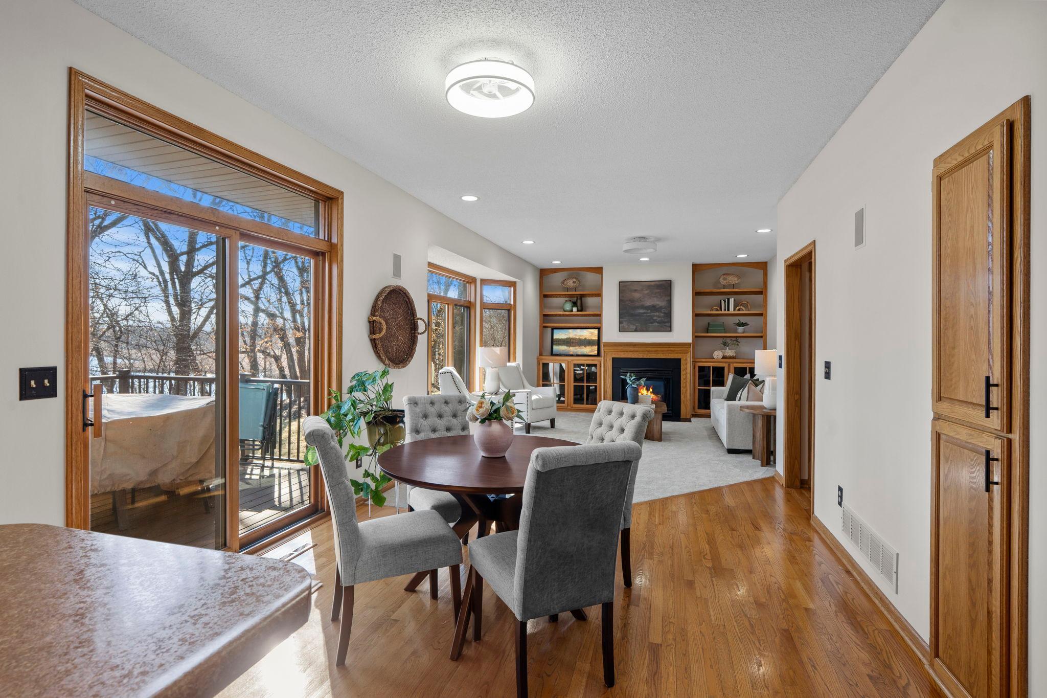 Sunny and bright open floorpan