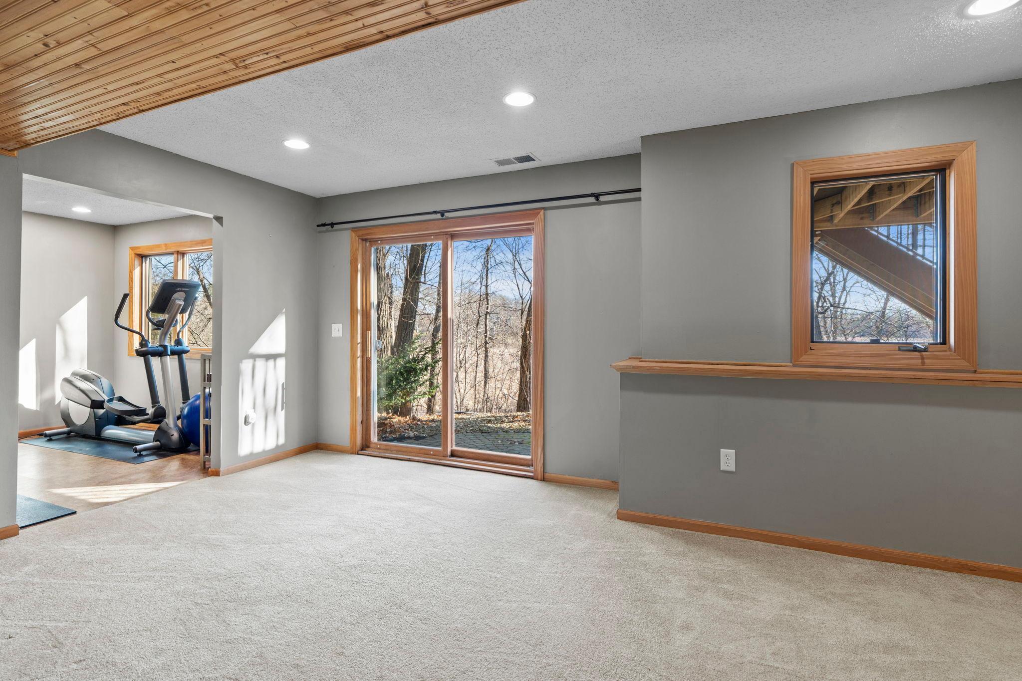 Walk-out to yard and trails!