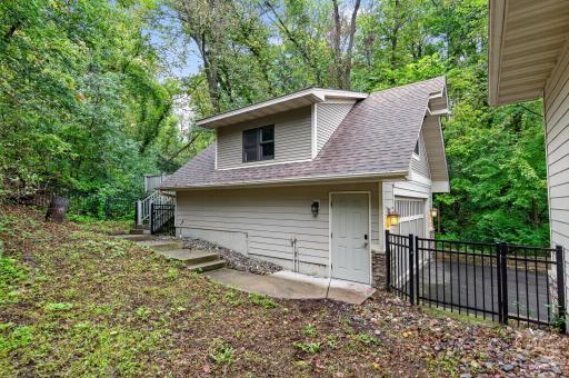Fenced area provides great space for pets or kids