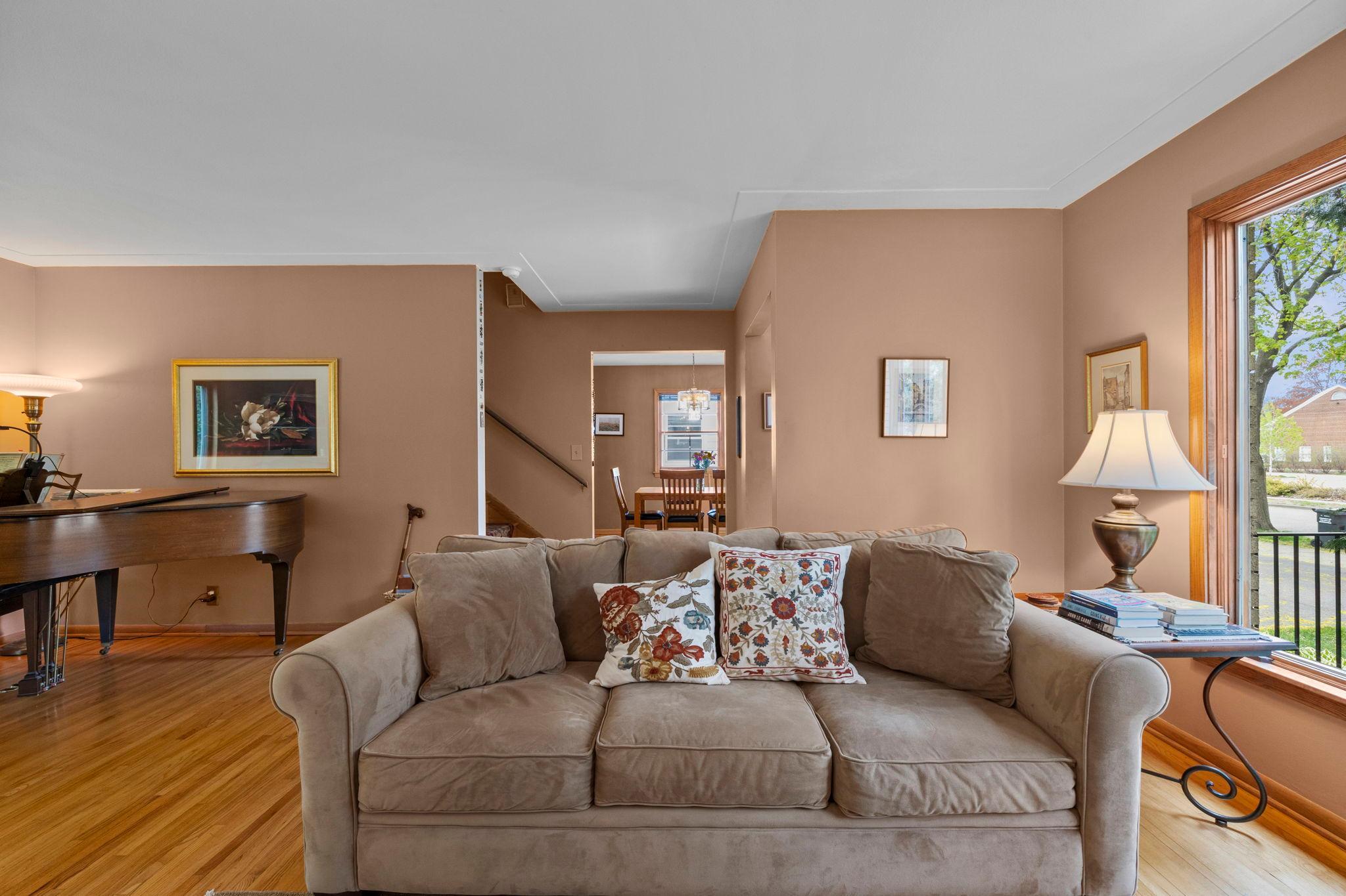 View to dining room