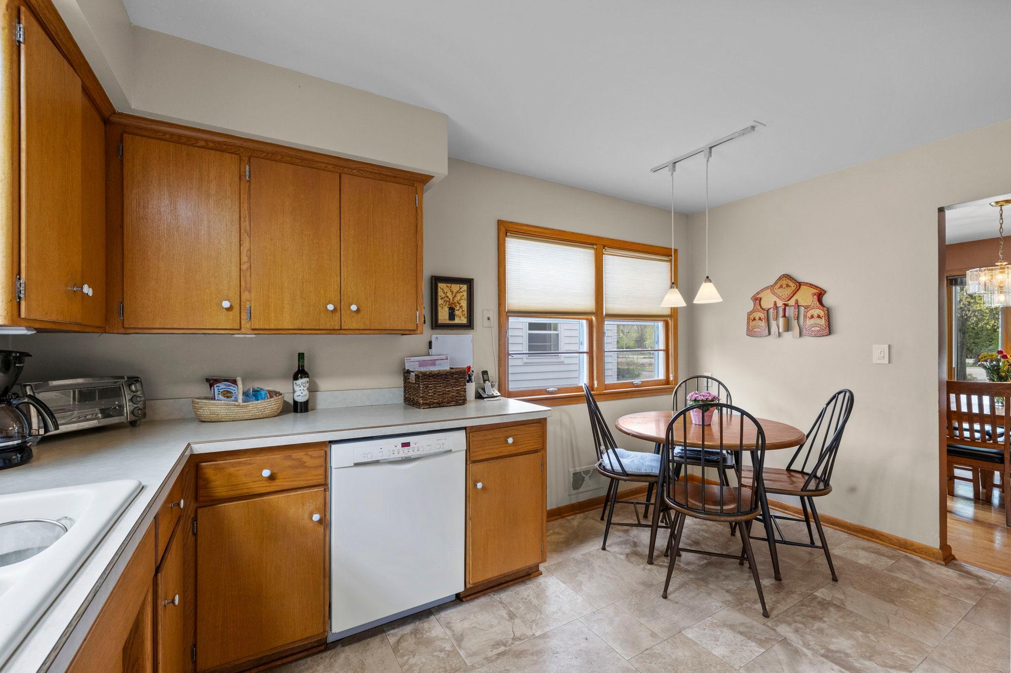 Plenty of countertop space
