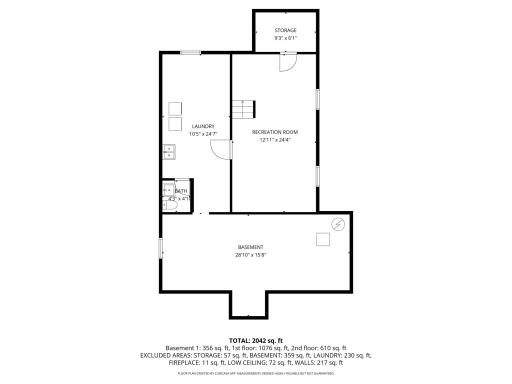 Lower Level Floorplan