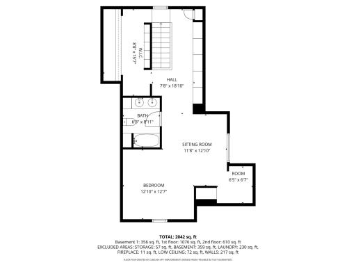Upper Level Floorplan