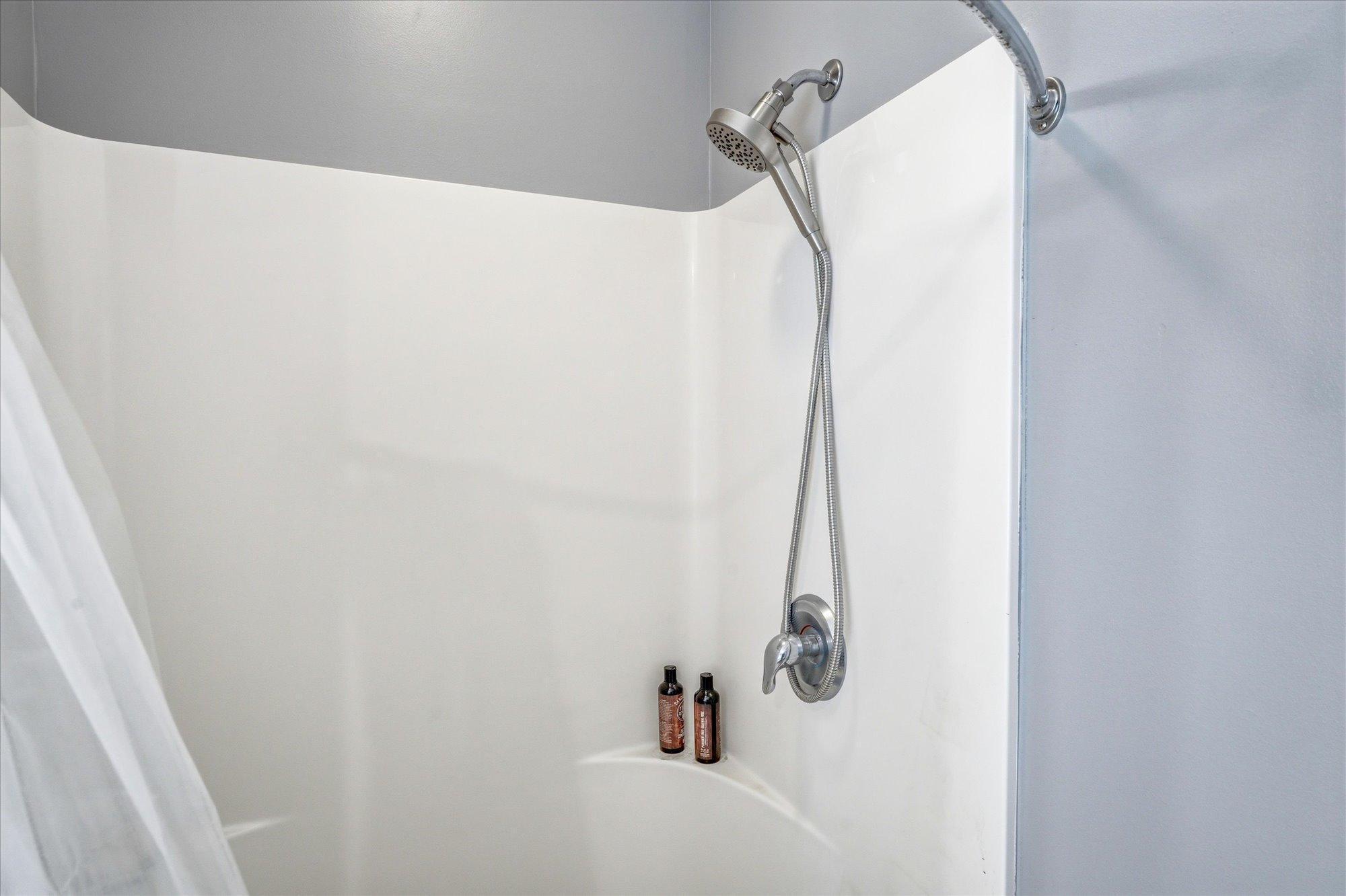 And it also has a separate shower space