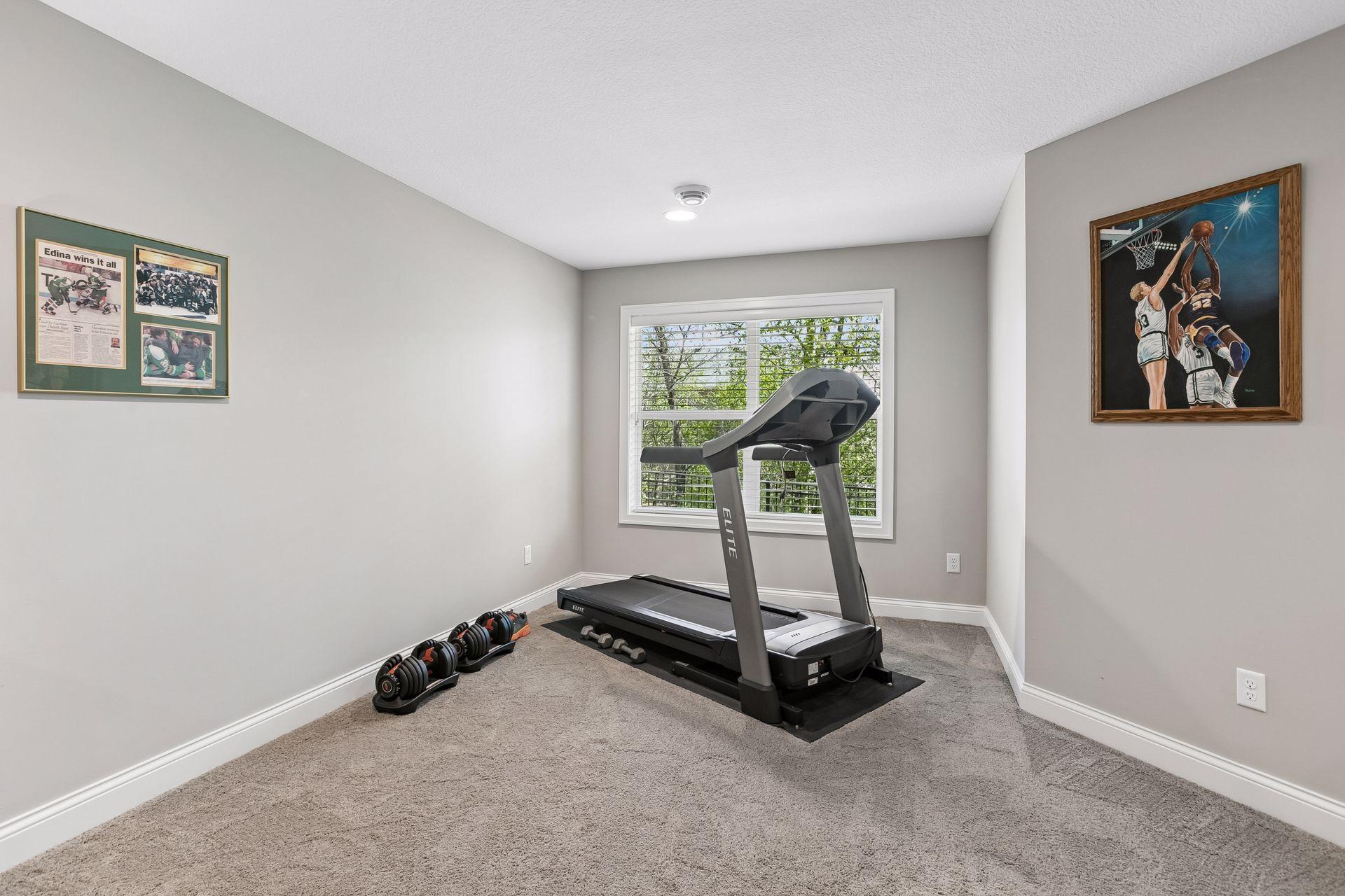 Lower Level exercise area