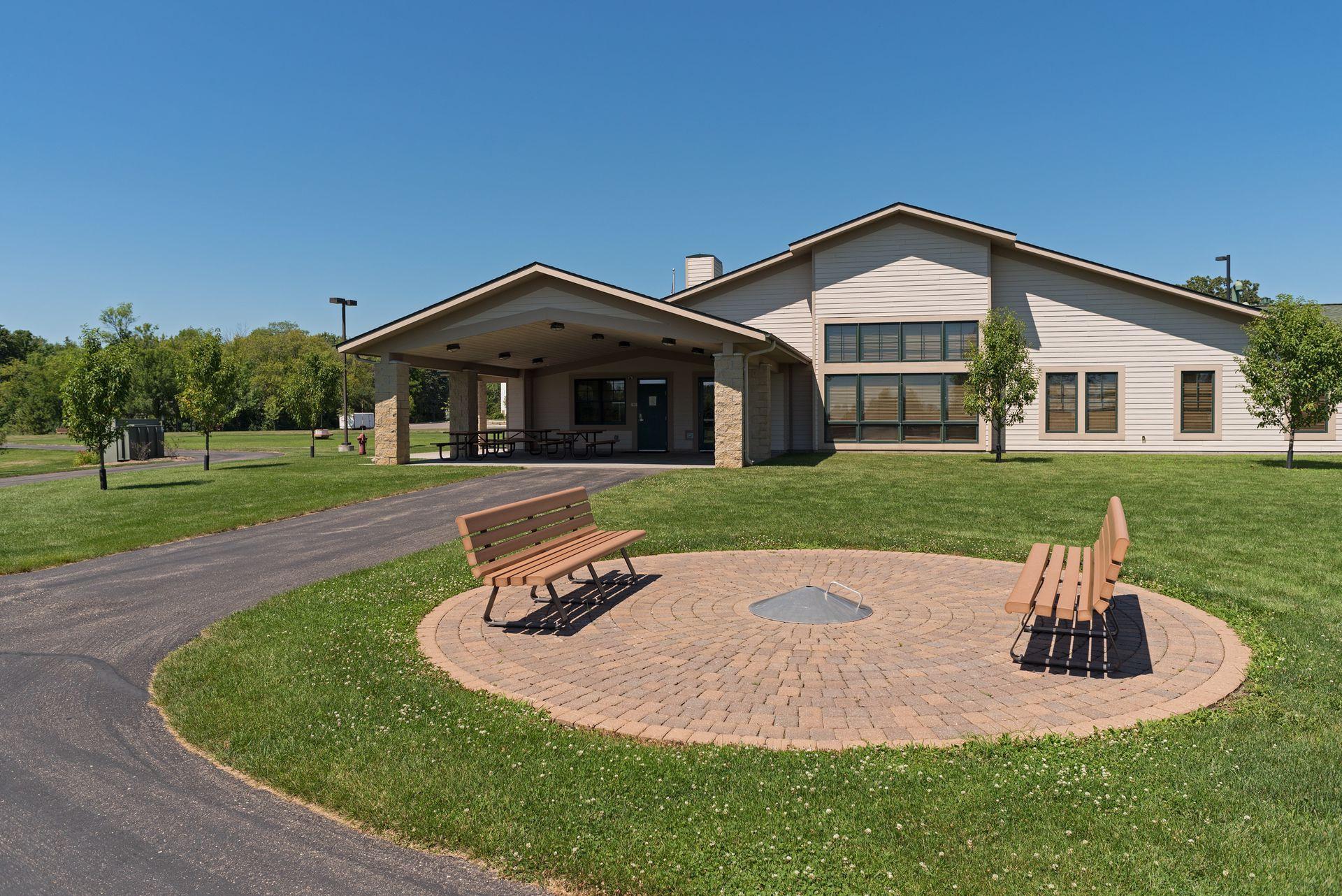 Community center to walk to