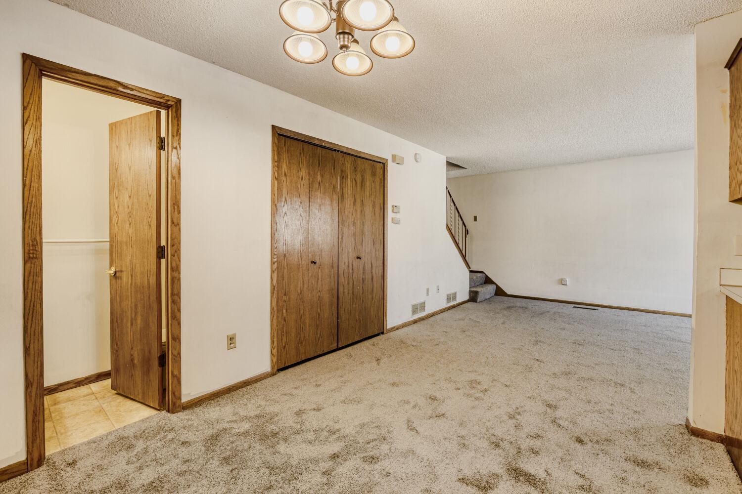 To The Left, Just Off The Dining Area, Is A Half Bath - So Convenient