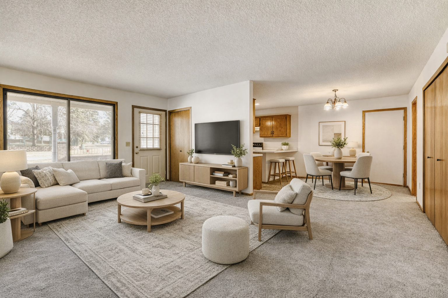 Bright And Open Floor Plan - Virtually Staged!