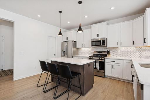 Oversized pantry directly off kitchen.