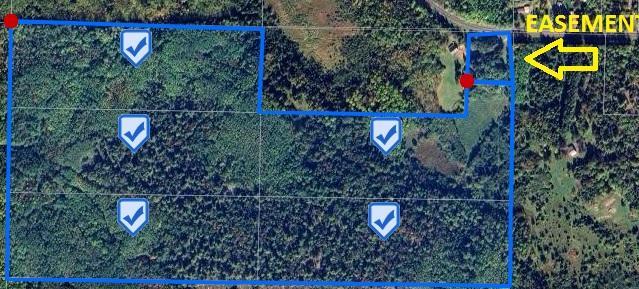All parcels highlighted are included and EASEMENT...jpg