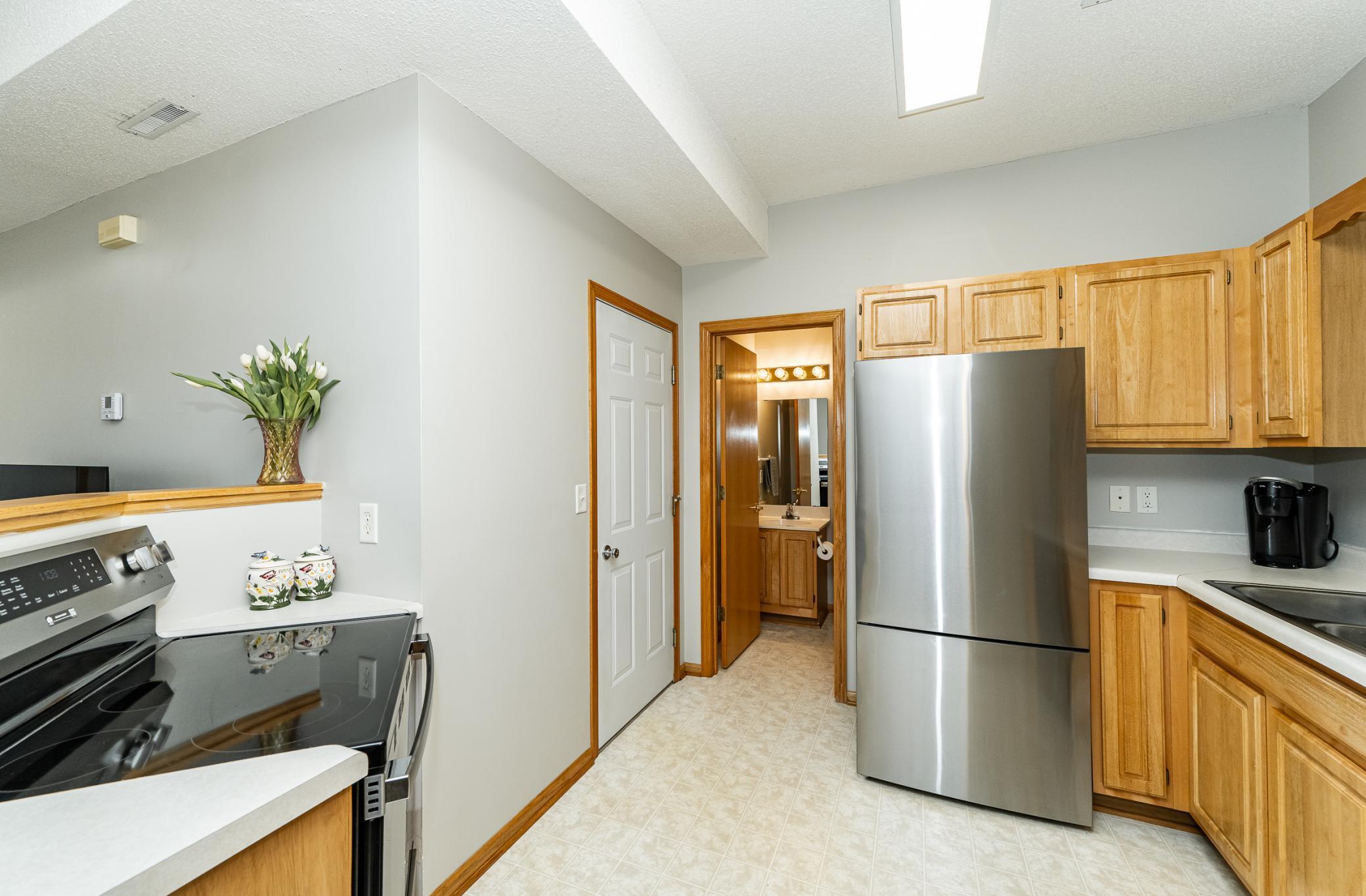 Kitchen/Half Bath/Garage Entry