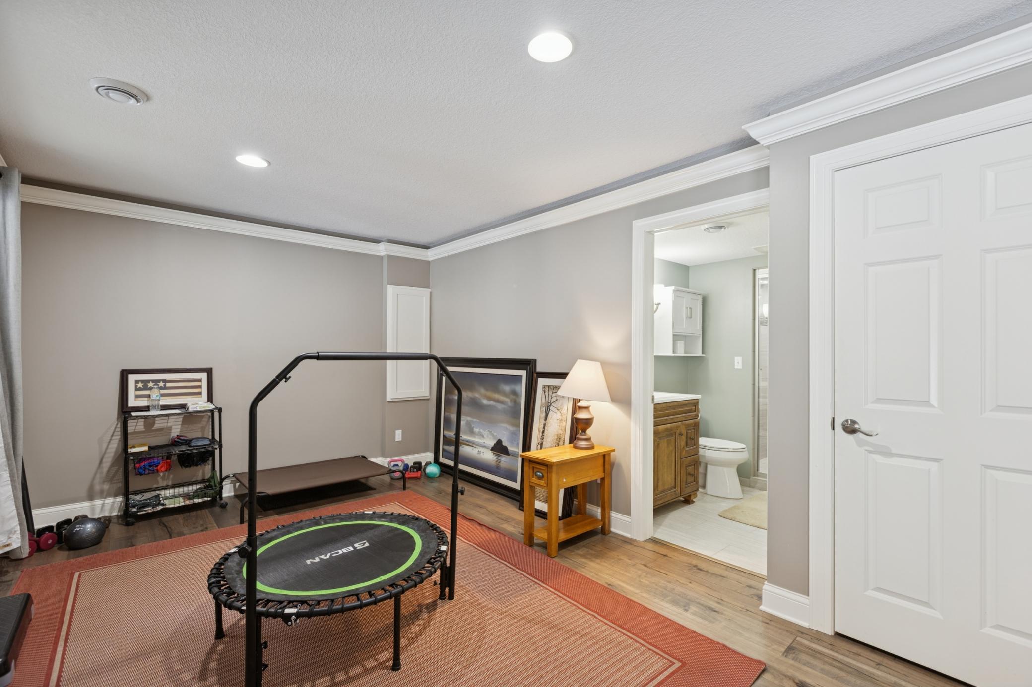 Cozy corner - flex area perfect for storage, gym, office, or whatever your living needs.