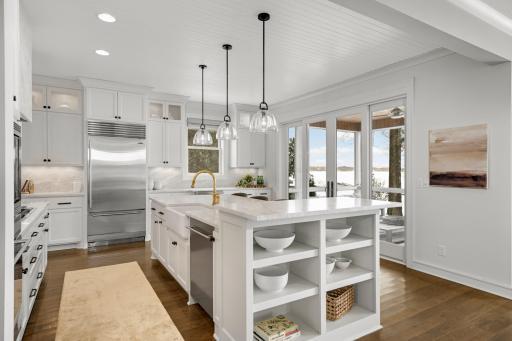 This well laid out kitchen is designed for both everyday living and entertaining.