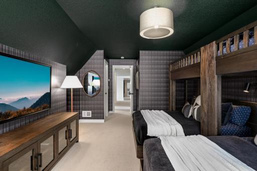 Upper level bedroom/loft.