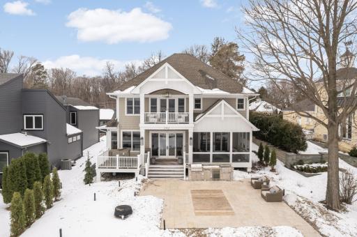 Exquisite lakefront living meets thoughtful design in this stunning Minnetonka Beach home.
