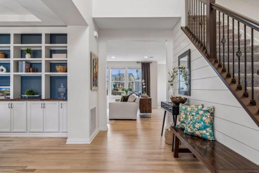 Open, functional layout with great flow.