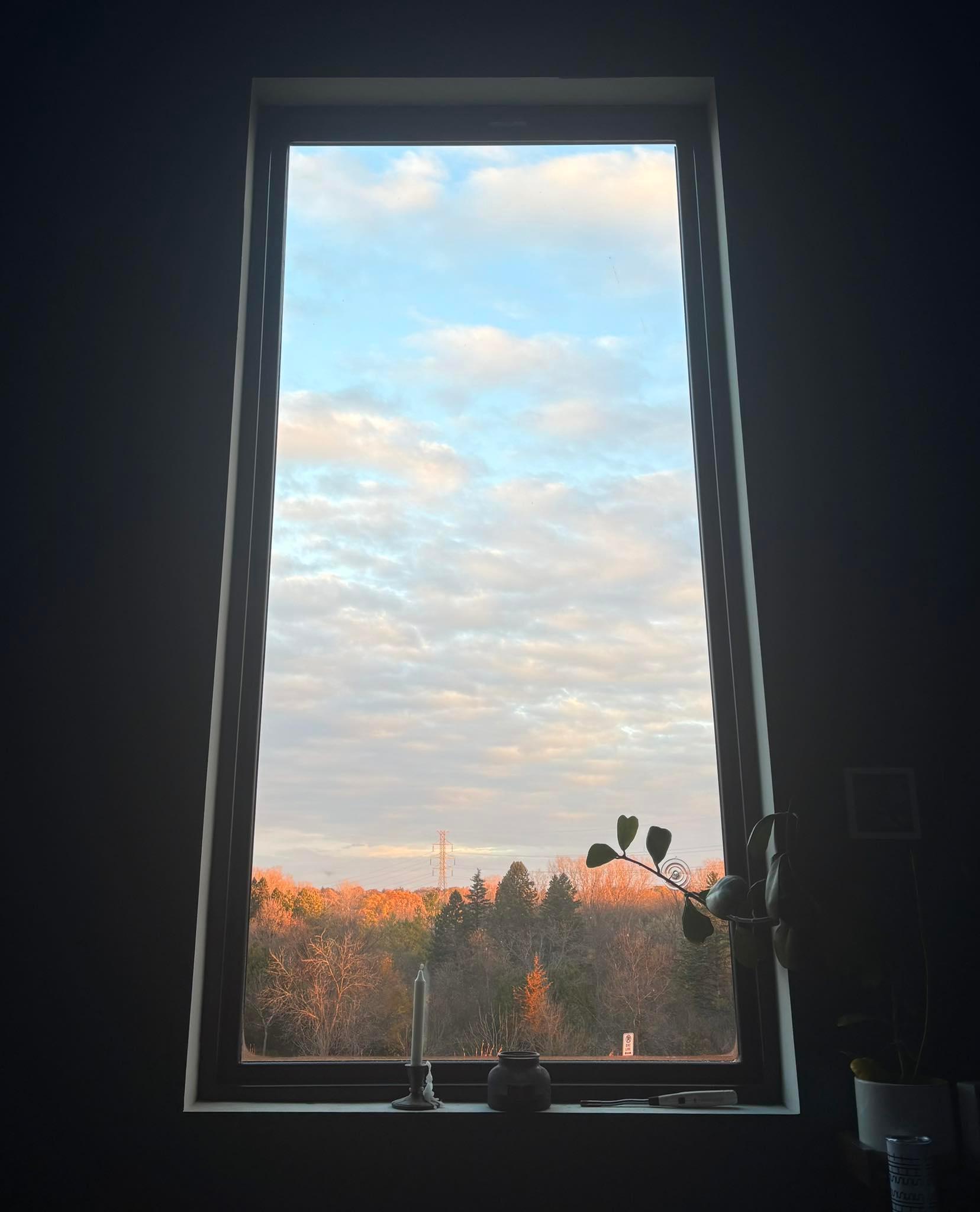 Stunning windows that serve as a design feature, framing natural light and outdoor views beautifully.