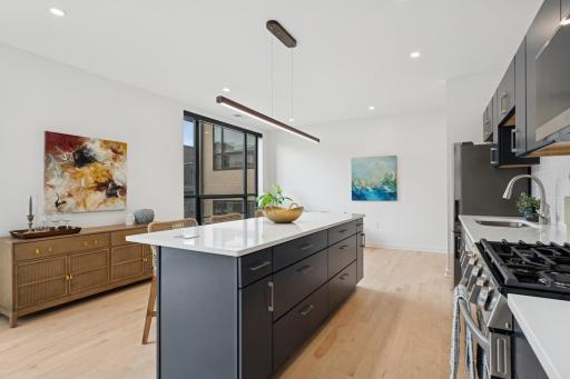With smart, spacious storage built right into the island, everything you need stays organized and within reach.