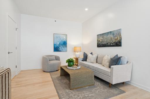 This loft-style living area is a bonus you didn’t know you needed—ideal for movie nights or game days with friends.