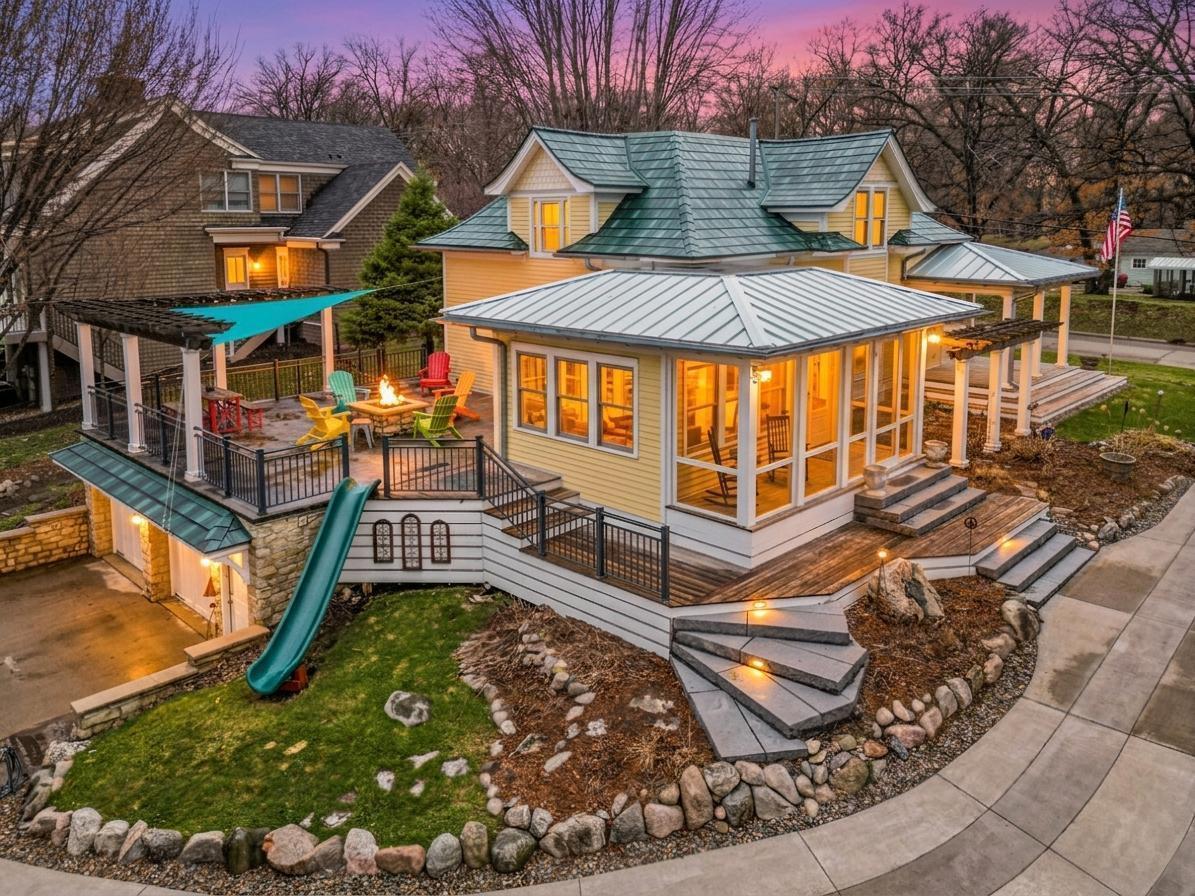 6509 Belmore Lane - BACK OF THE HOUSE