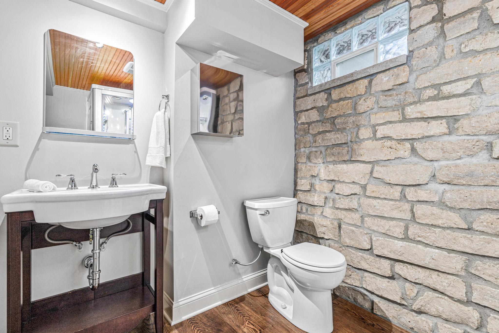 LOWER LEVEL 3/4 BATHROOM