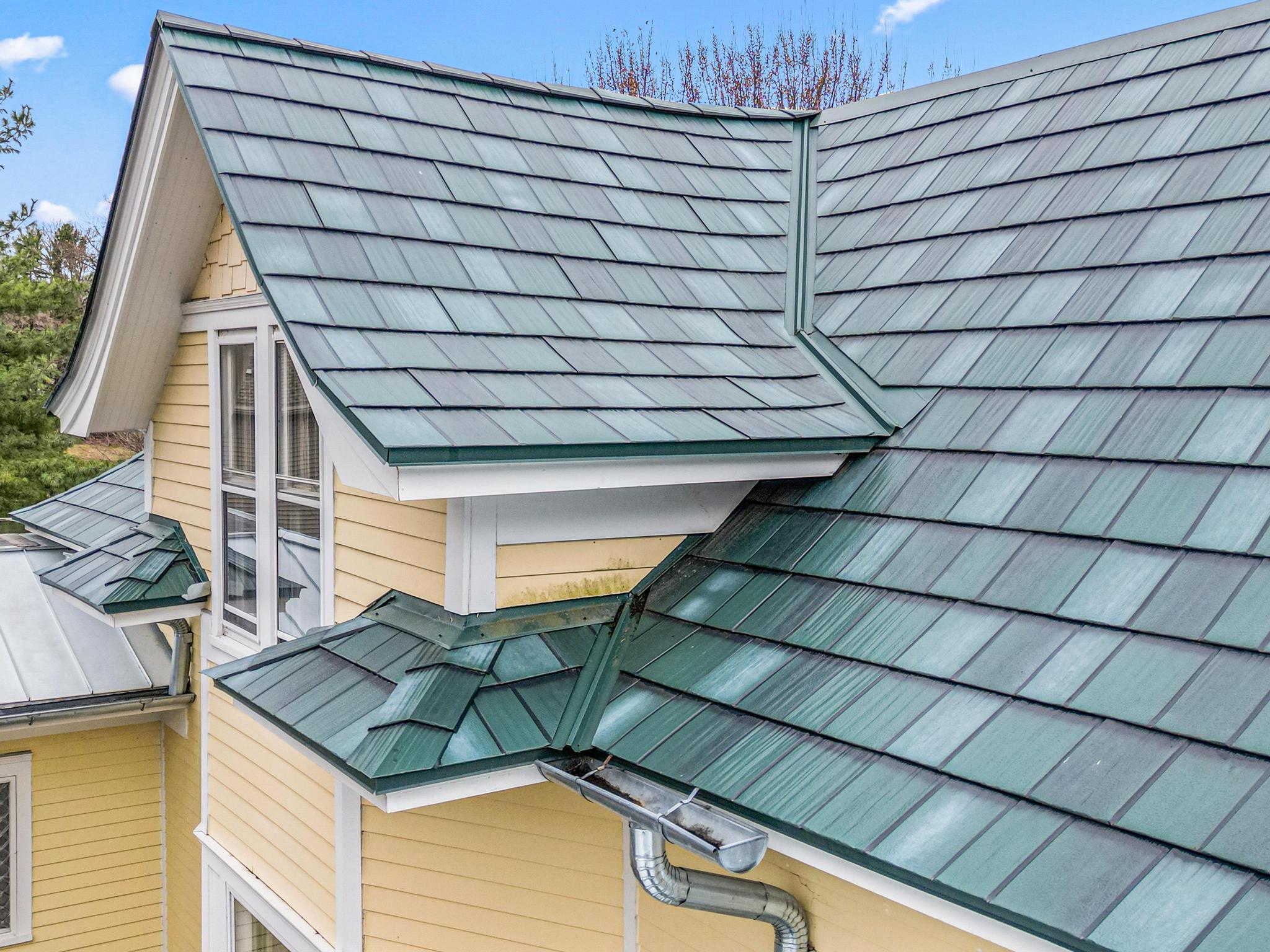 METAL SHINGLE ROOF REPLACED IN 2021
