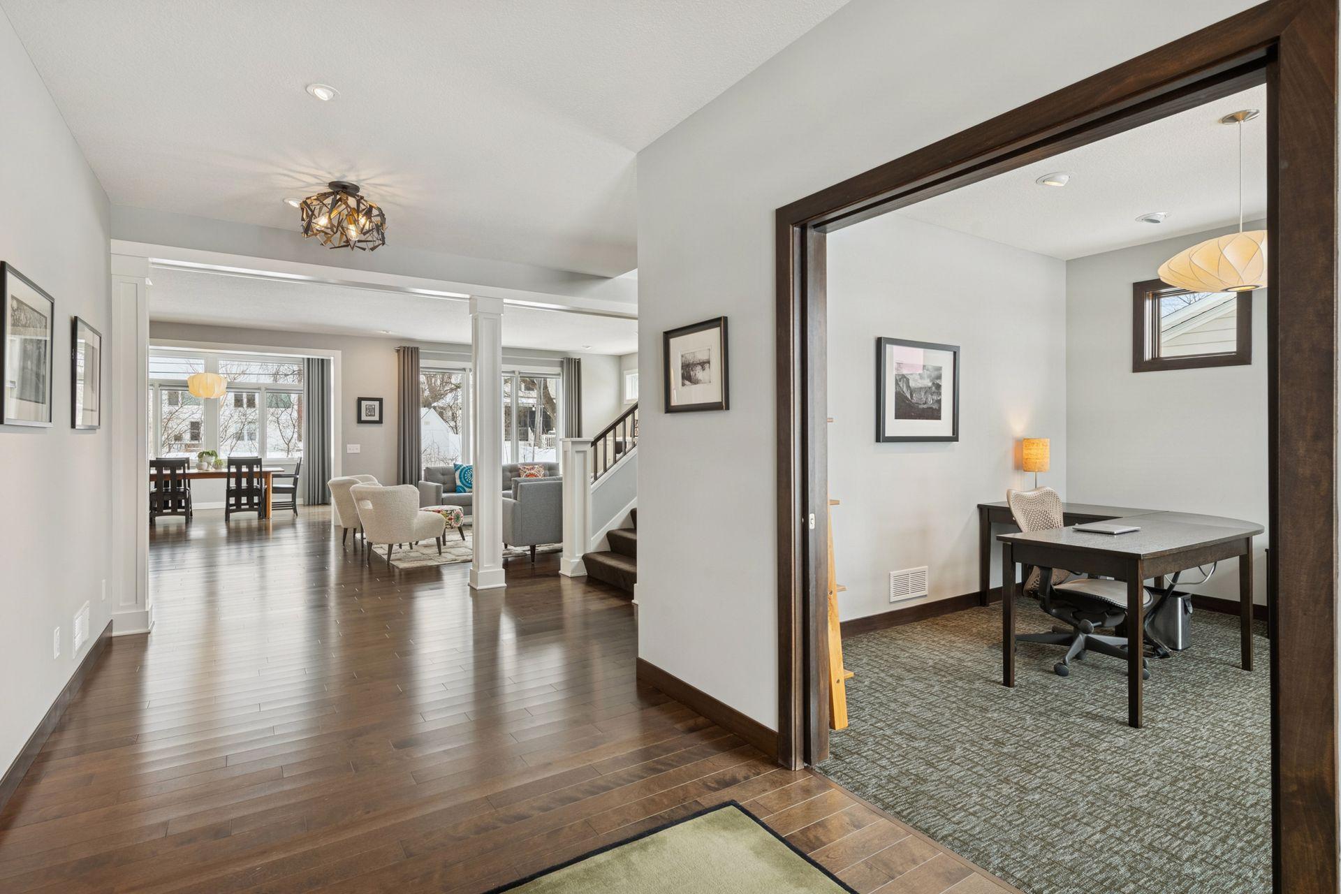 Main floor den/office/ toy room